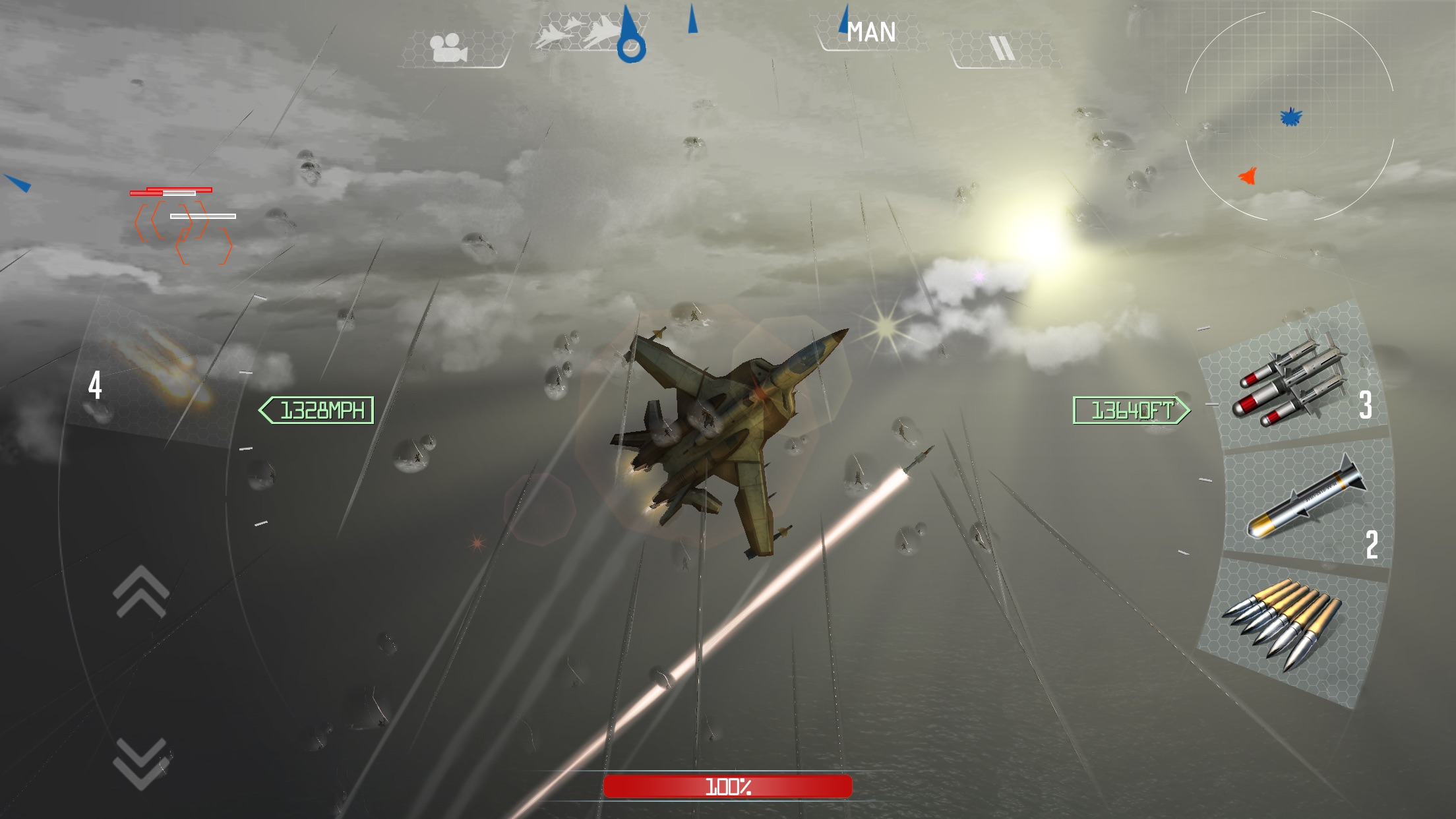 Screenshot do app Sky Gamblers Air Supremacy