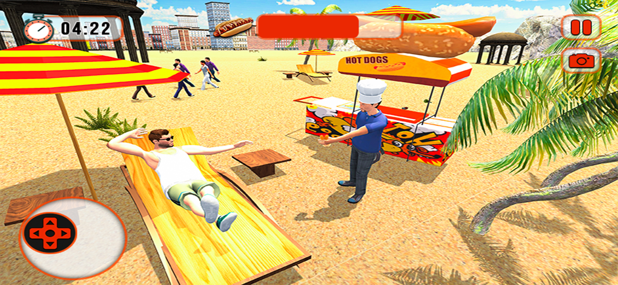 Hot Dog Delivery Boy Simulator