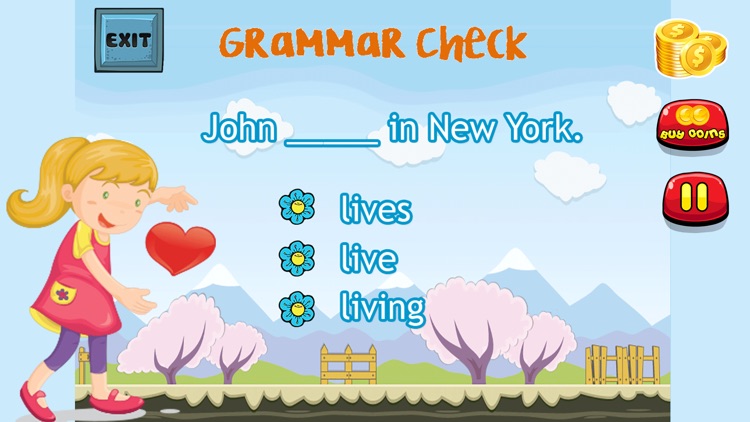 A Grammar Checker with Quizzes