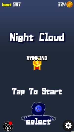 NightCloud - 惑星落下アクションゲーム(圖1)-速報App