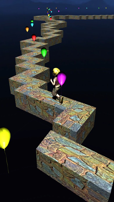 Running Prince in space zigzag screenshot 3