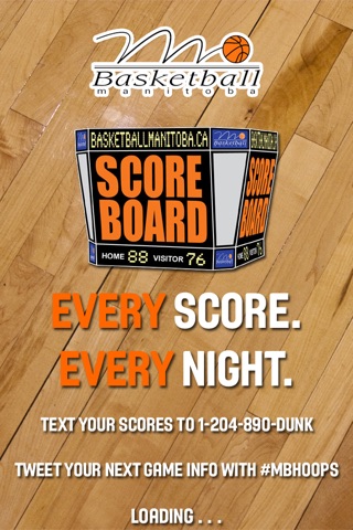 Basketball Manitoba Scoreboard screenshot 3