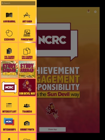 NCRC-ASU screenshot 2