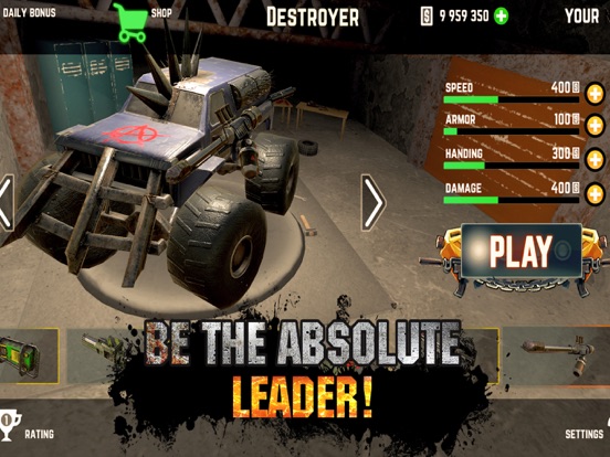 Screenshot #4 pour Monster Trucks Fighting 3D