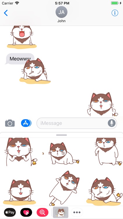 Catty Animated Stickers 2