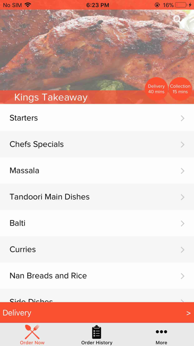 How to cancel & delete Kings Takeaway from iphone & ipad 1