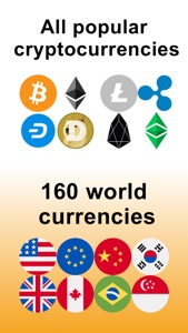 Converter currency and crypto screenshot #1 for iPhone