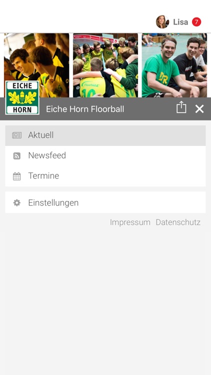 Eiche Horn Floorball