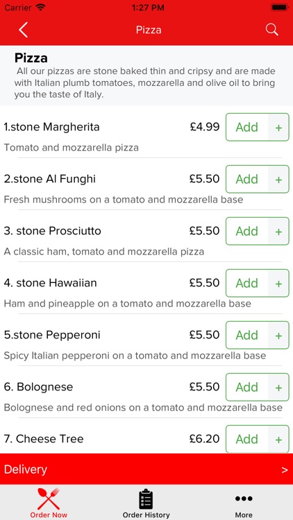 Stone Baked Pizzeria