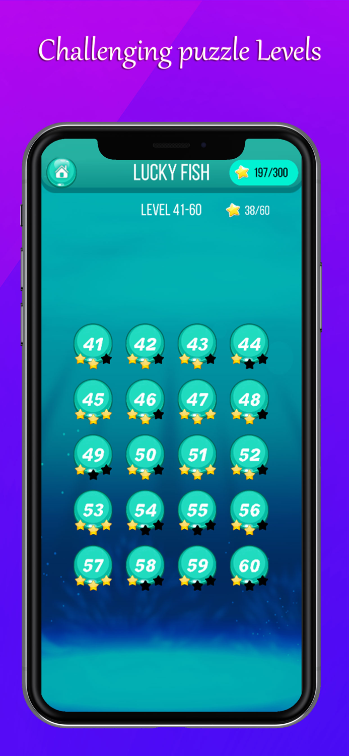 Lucky Fish Draw Physics Puzzle