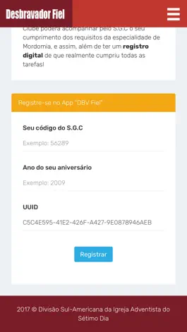 Game screenshot DBV Fiel apk