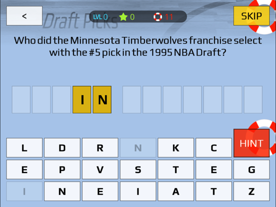 Screenshot #4 pour US Basketball Trivia