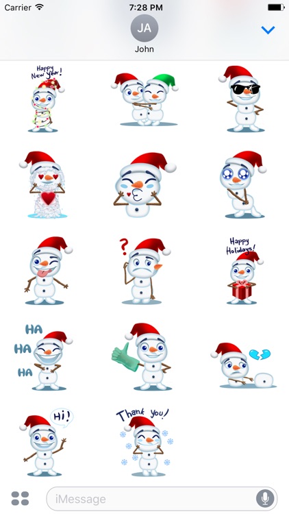 Snowman Sticker-fc