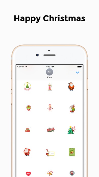 Santaclause Sticker App screenshot 4