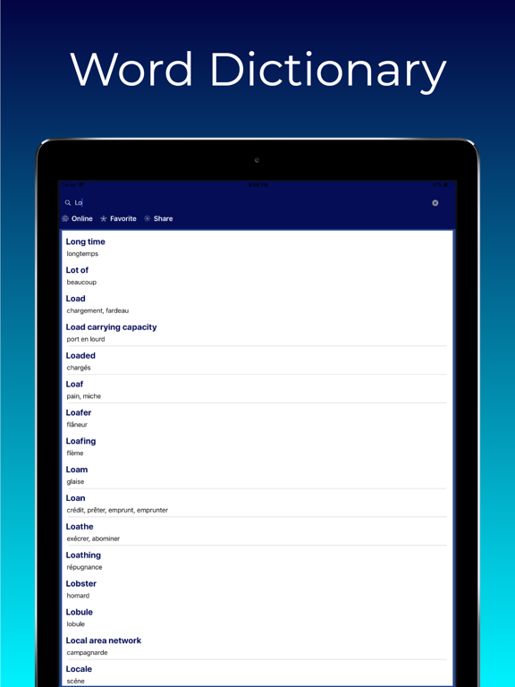 Screenshot #6 pour English to French Translate