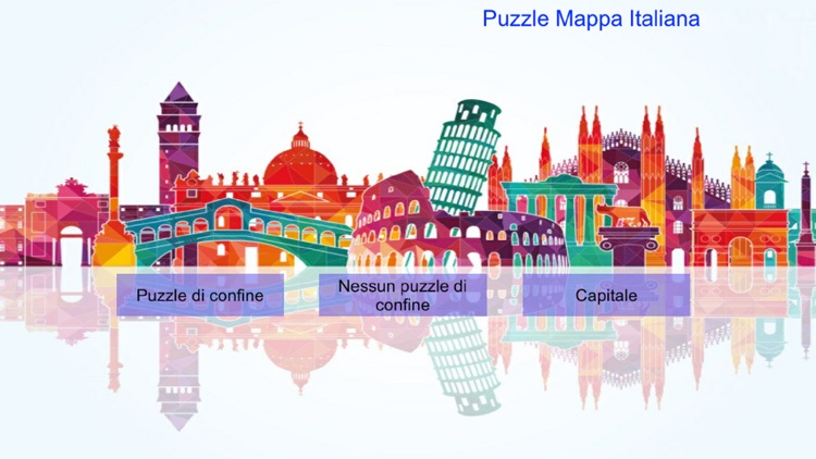 Puzzle Mappa Italiana