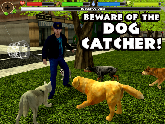 Stray Dog Simulator iPad app afbeelding 4