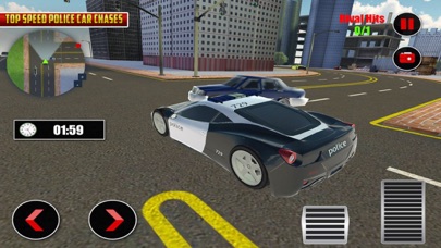 Screenshot #3 pour Police Car Chase Street Racers