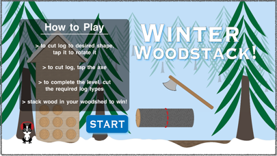 Winter Woodstack! screenshot 2