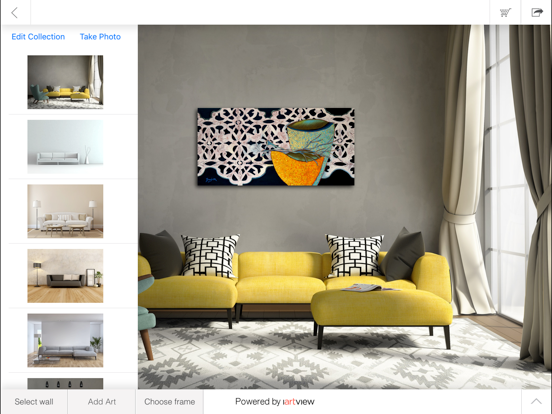 Boughner Art iPad screenshot 1 - Lifestyle app