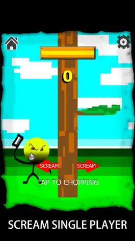 Game screenshot Scream Timbernote:the game of voice controller mod apk