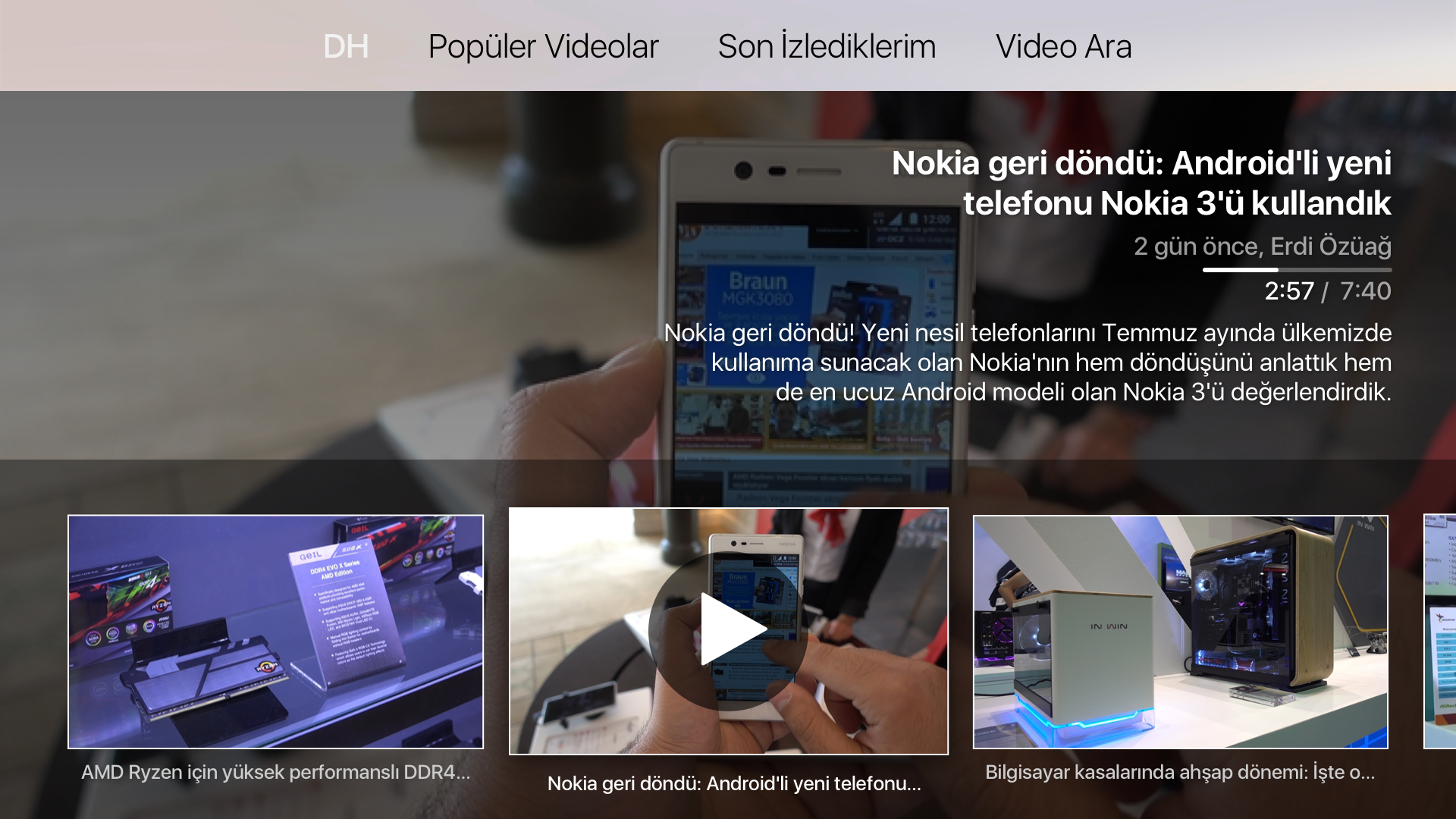 DH - Teknoloji Haberleri Video
