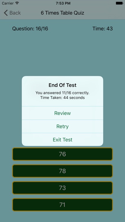 Learn Your Times Tables screenshot-3