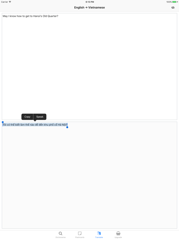Vietnamese Dictionary: EVDict™ iPad screenshot 5 - Reference app