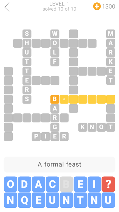 I Love Crosswords Screenshot