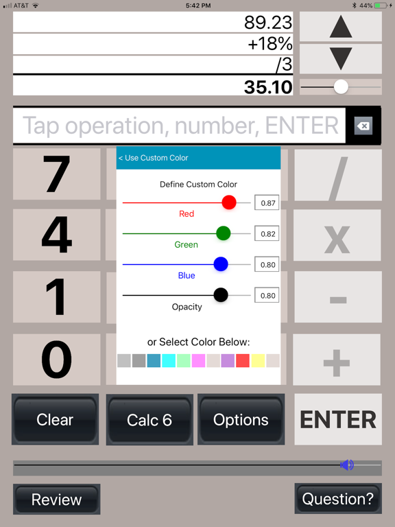 EZ Adder iPad screenshot 4 - Utilities app
