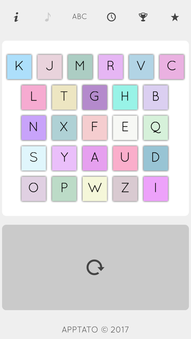 Screenshot #1 pour A à Z Alphabet Défi Anglais