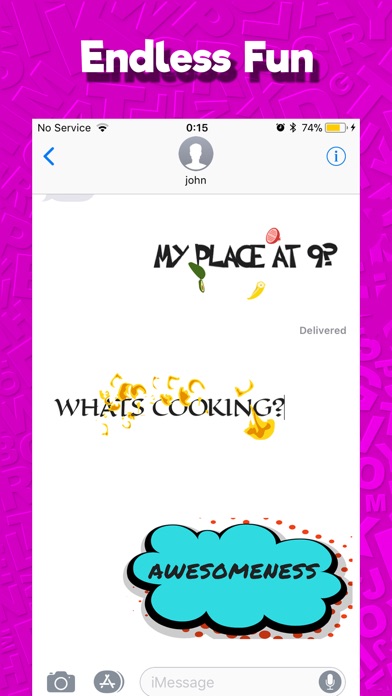 TA Animated Text Sticker Maker screenshot 4