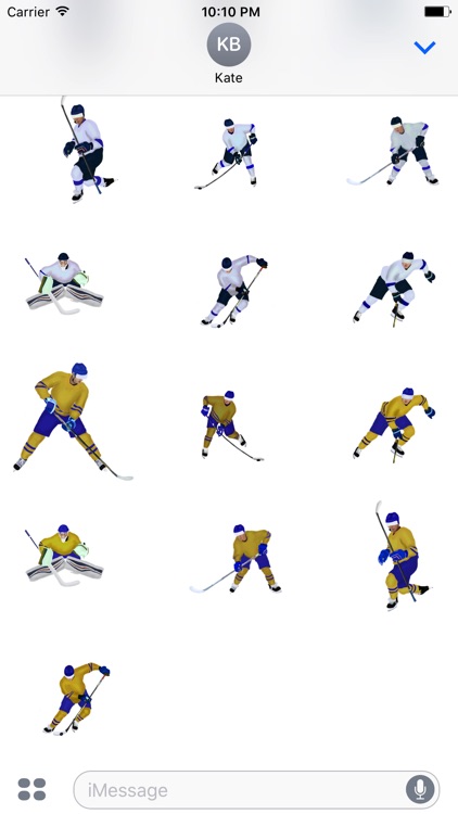 Hockey teams stickers screenshot-2