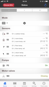 ECL Comfort 310 Portal screenshot #3 for iPhone