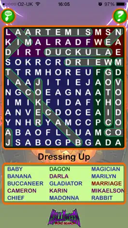 Game screenshot Epic Halloween Word Search - giant wordsearch apk