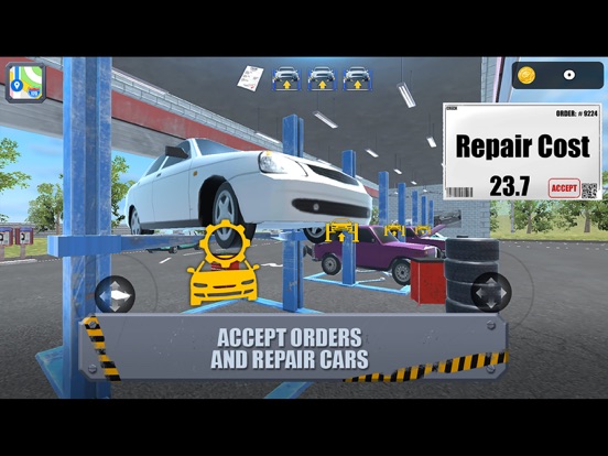 Mechanic Service Station Simのおすすめ画像1