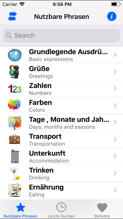 PortosDicty Ger-Eng phrases