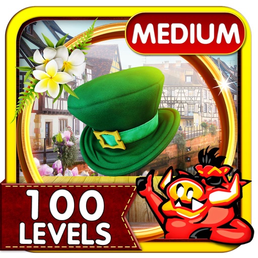 Small Town Hidden Object Game icon