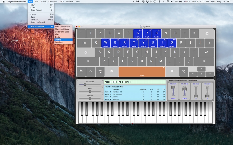 #4. Keyboard Keyboard (macOS) 由: Ryan Laney
