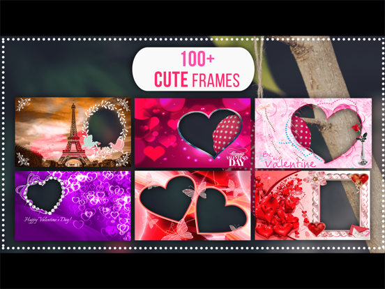 Screenshot #5 pour Valentine Photo Frames