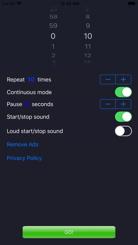 Simple Repeat Timer - Health & Fitness App | MWM