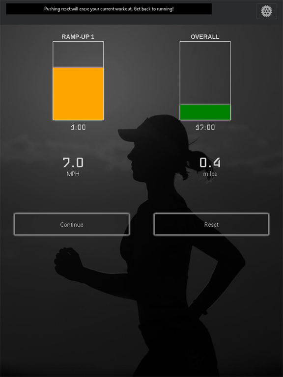 Screenshot #4 pour Interval running