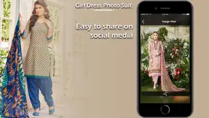 Girl Dress Photo Suit screenshot #4 for iPhone