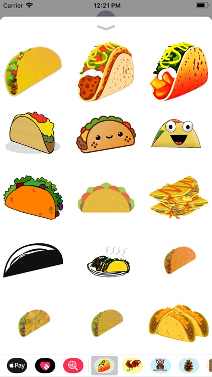 Tasty Taco Stickers