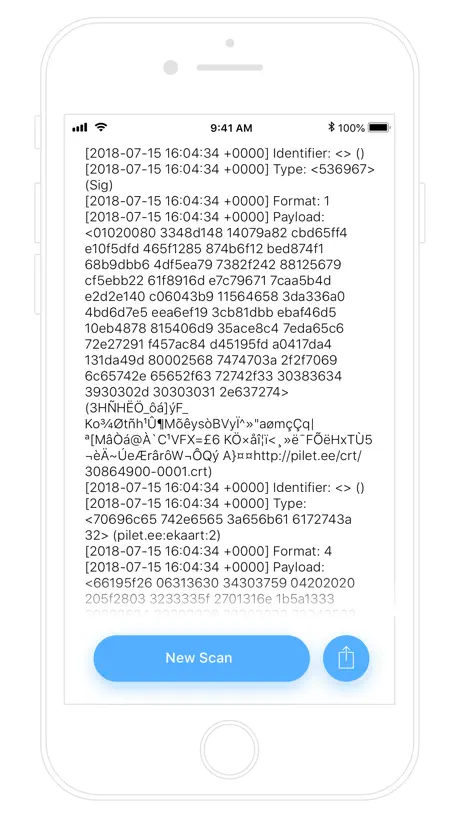 NFC Scanner and Reader