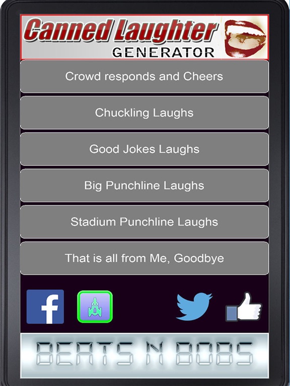 Screenshot #5 pour Canned Laughter Generator Pro