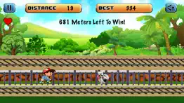 subway boy racer vs train iphone screenshot 2