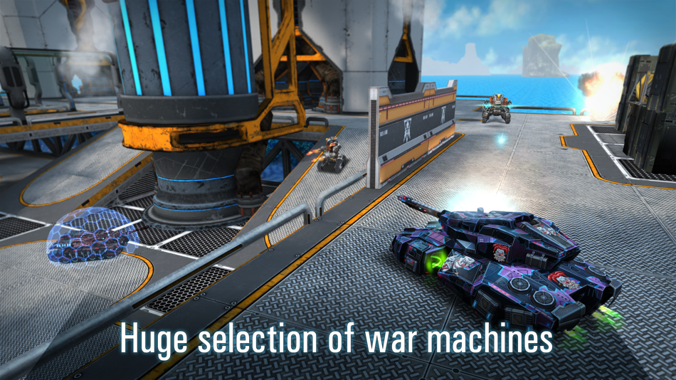 #2. Tanks vs Robots: Mech Games (iOS) 由: XDEVS LTD