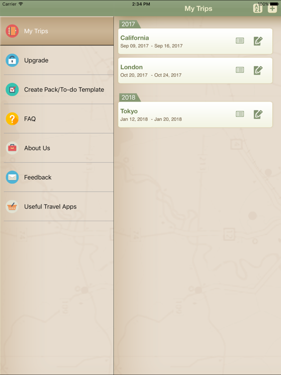 Screenshot #4 pour Trip Planner Pro