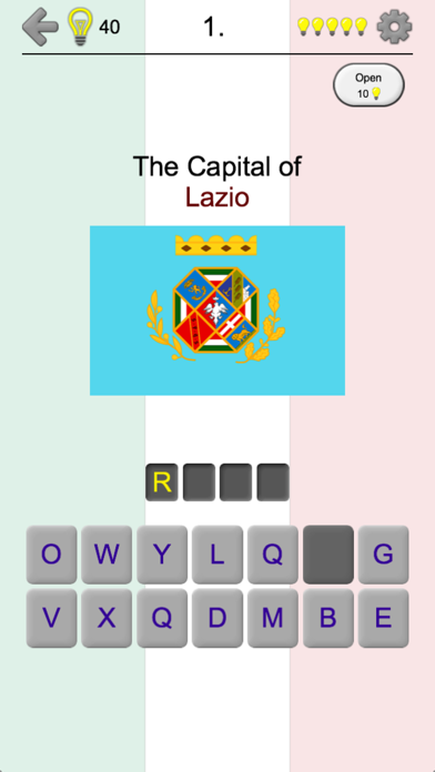 Italian Regions - Italy Quiz Screenshot